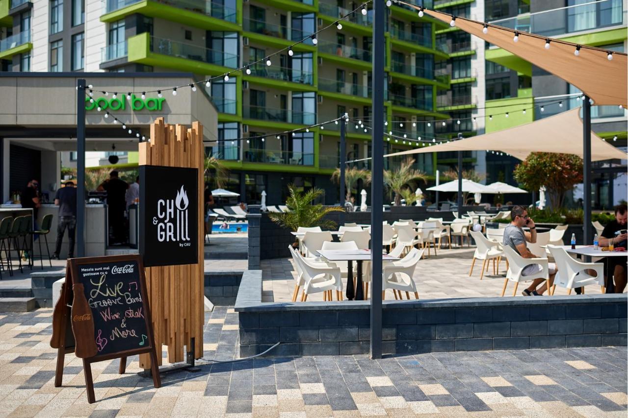 Sunrise Aparthotel Pool & Spa Mamaia Nord 那沃达利 外观 照片